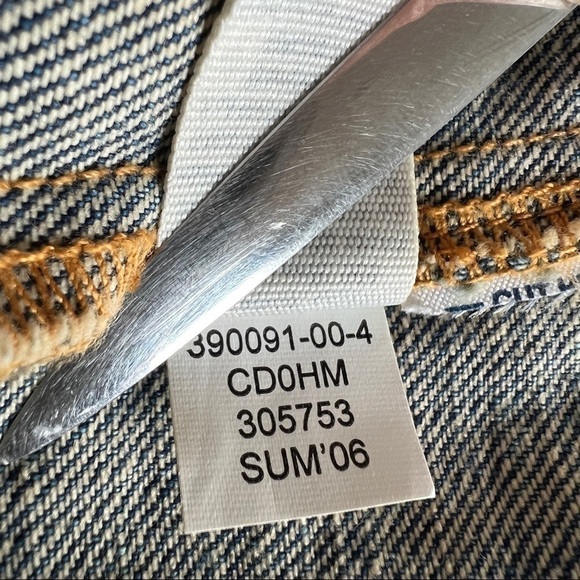 Buffalo Jeans Dark Wash Embroidered Pocket Jean Mini Skirt - Picture 7 of 9